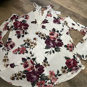 Long sleeve flowy top